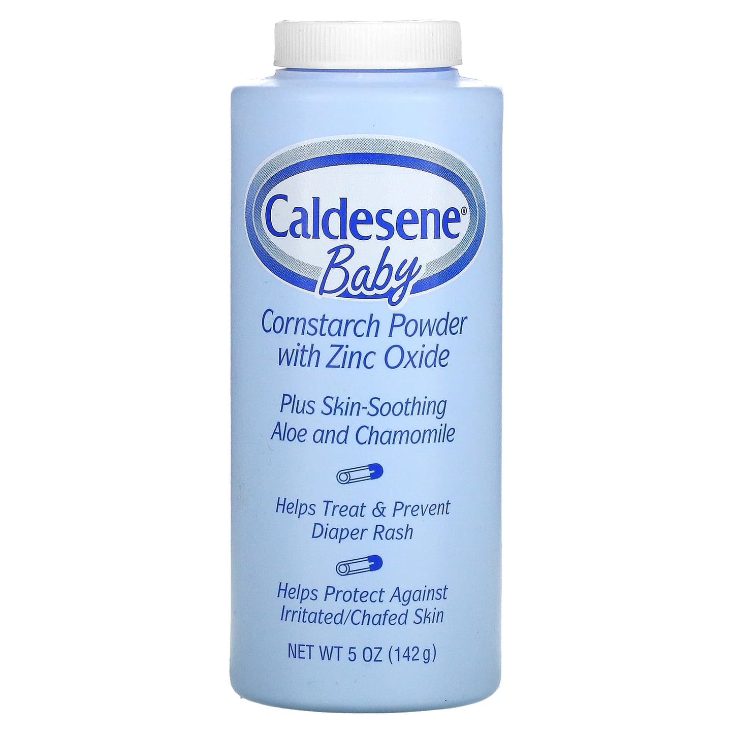 Caldesene-Baby-Cornstarch Powder with Zinc Oxide-5 oz (142 g)