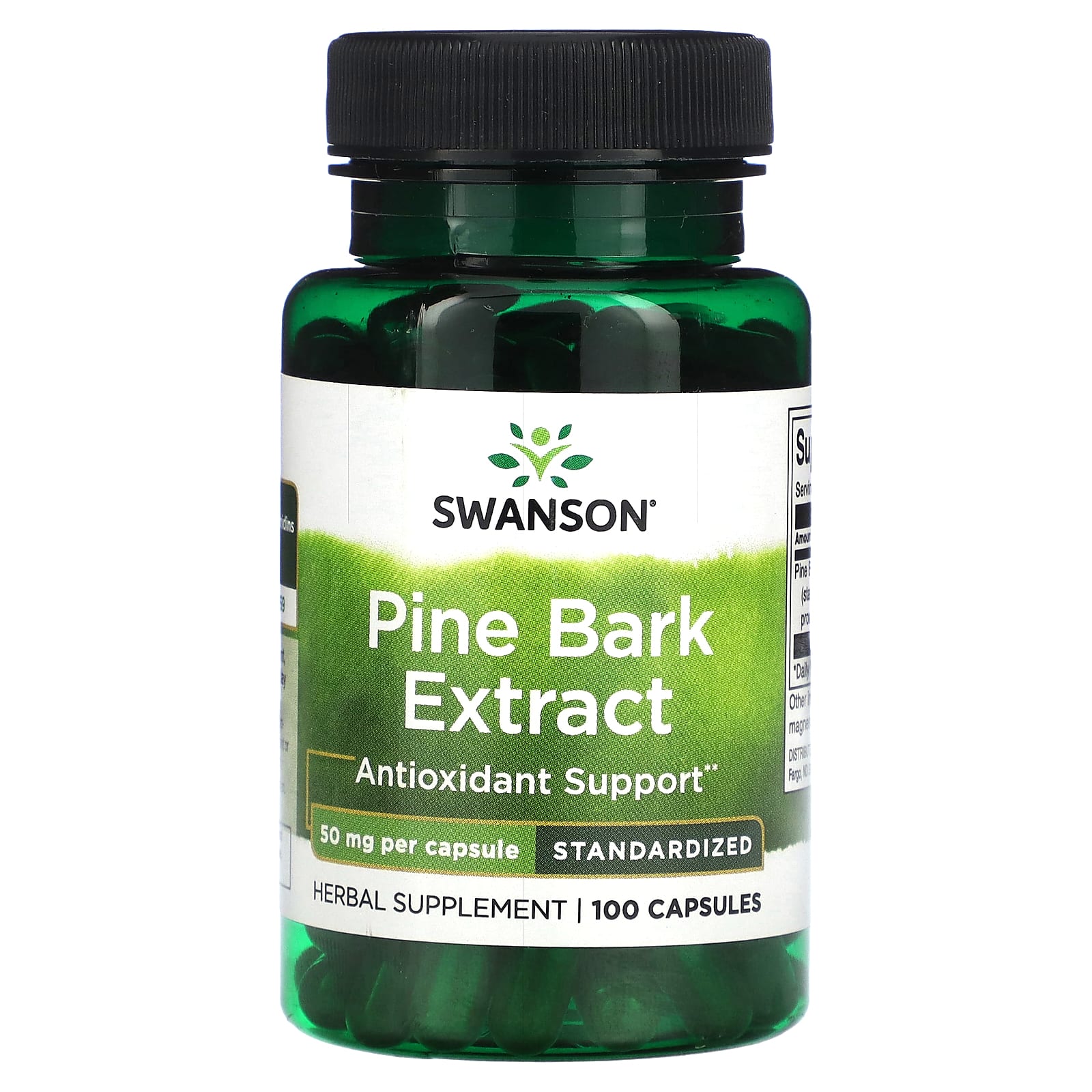 Swanson-Pine Bark Extract-50 mg -100 Capsules