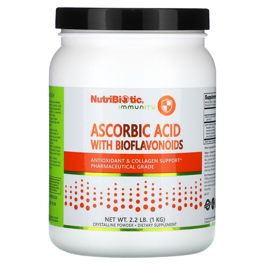 NutriBiotic-Immunity-Ascorbic Acid with Bioflavonoids-2.2 lb (1 kg)