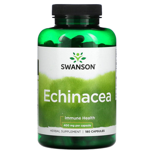 Swanson-Echinacea-400 mg-180 Capsules