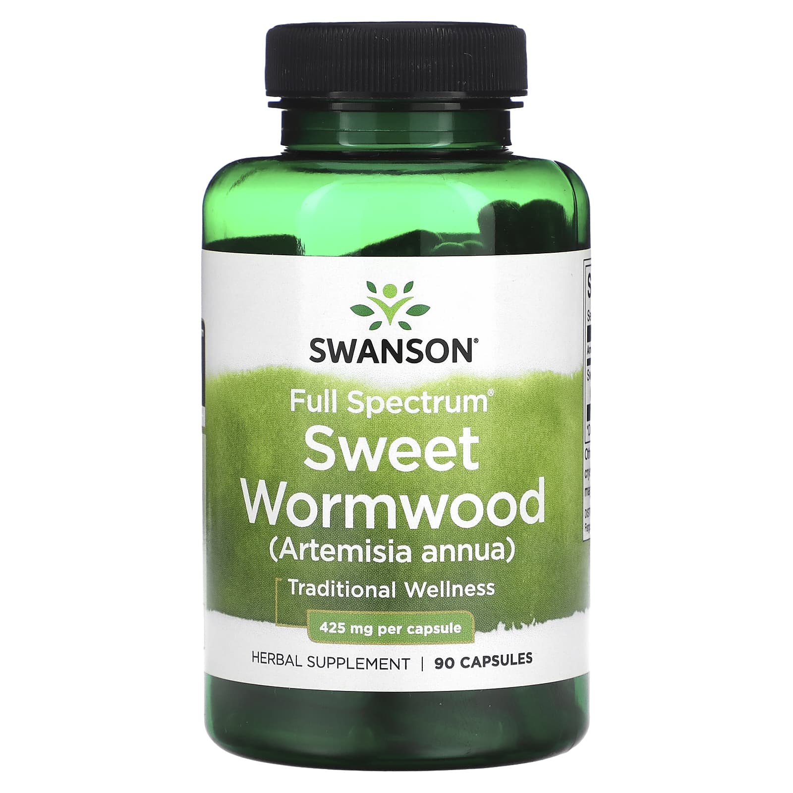 Swanson-Full Spectrum Sweet Wormwood-425 mg-90 Capsules