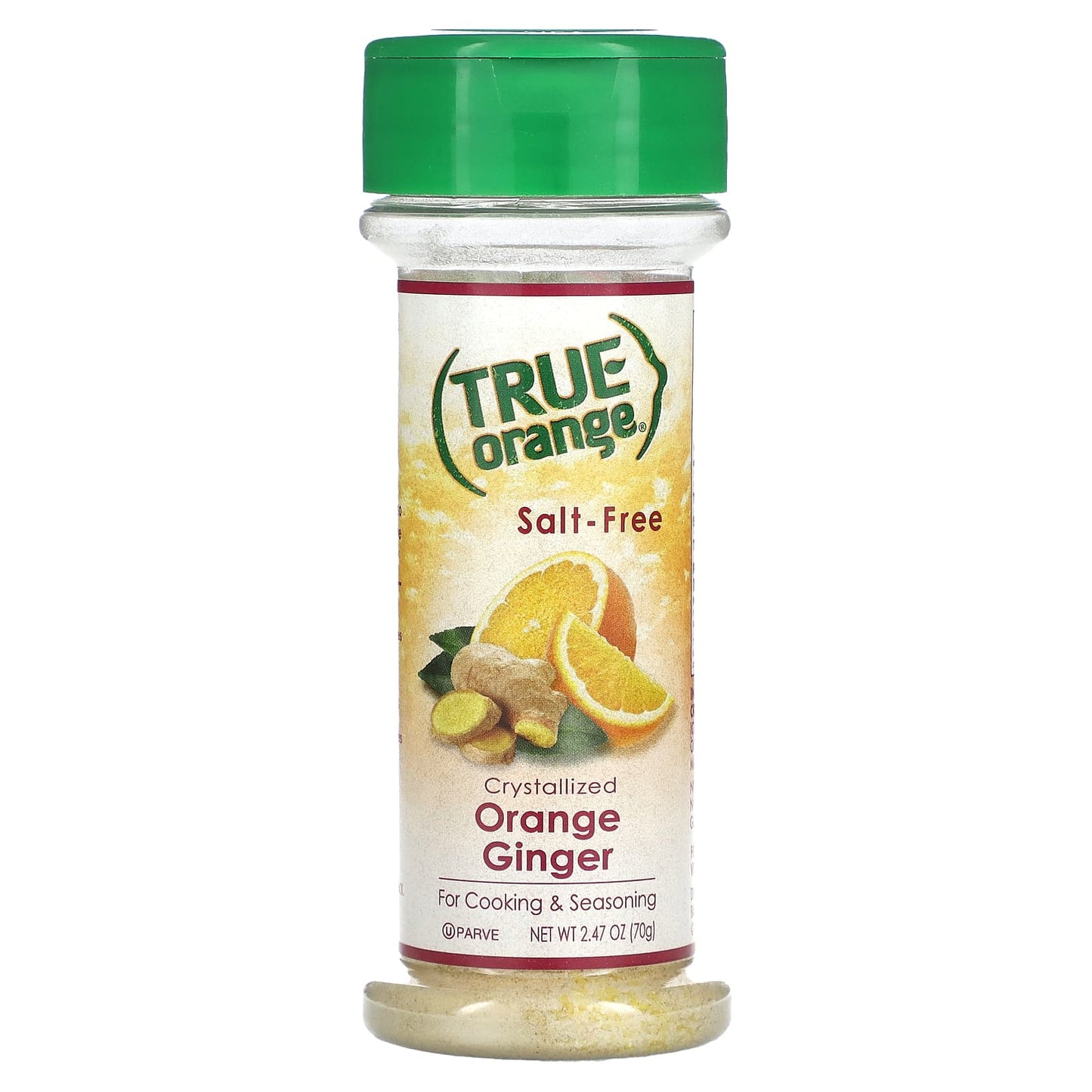 True Citrus-True Orange-Crystallized Orange Ginger-2.47 oz (70 g)