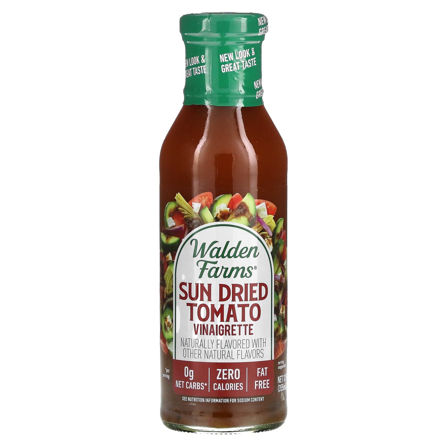 Walden Farms-Sun Dried Tomato Vinaigrette-12 fl oz (355 ml)