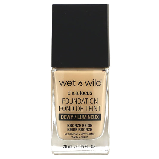 wet n wild-PhotoFocus-Foundation-Dewy-Bronze Beige-0.95 fl oz (28 ml)