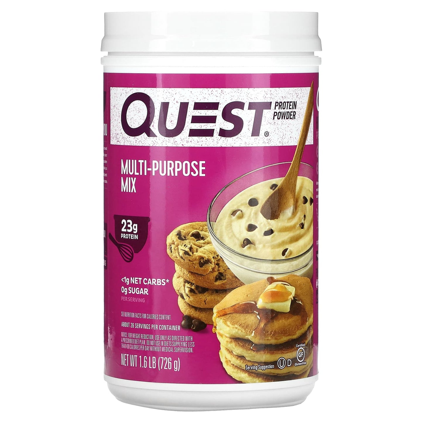 Quest Nutrition-Protein Powder-Multi-Purpose Mix-1.6 lb (726 g)