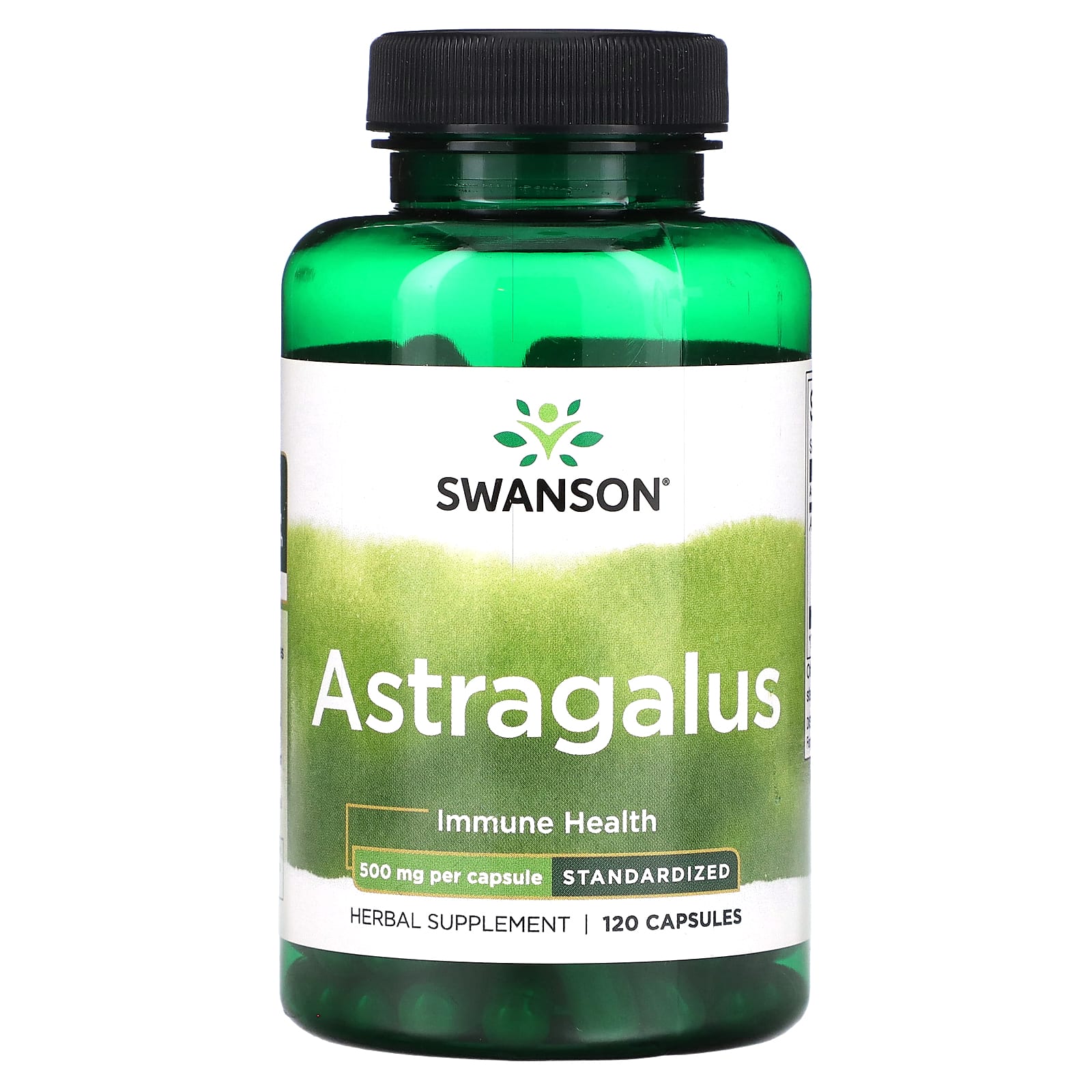 Swanson-Astragalus-500 mg-120 Capsules