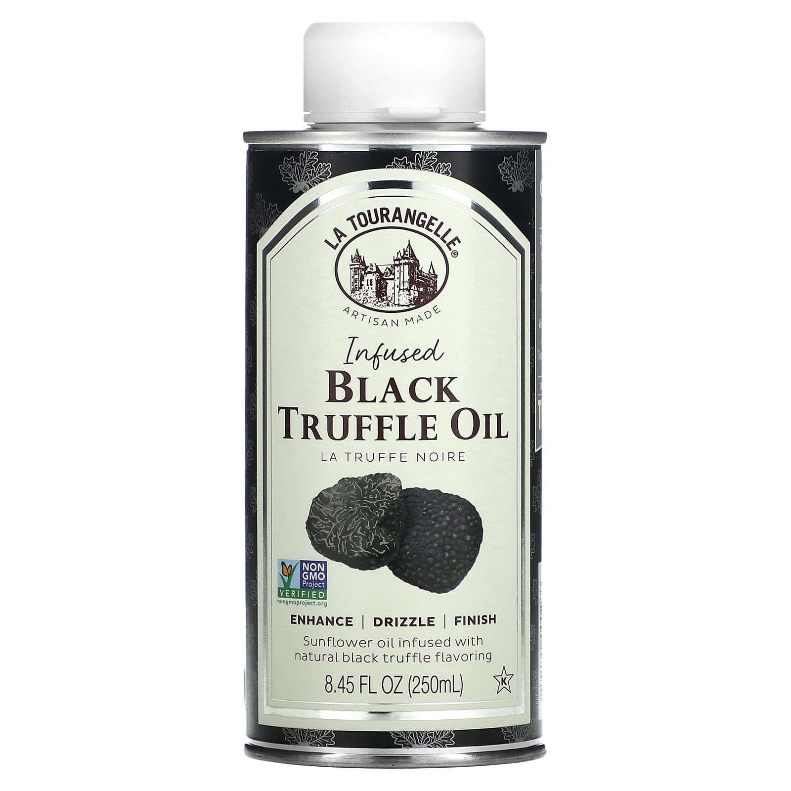 La Tourangelle-Infused Black Truffle Oil-8.45 fl oz (250 ml)