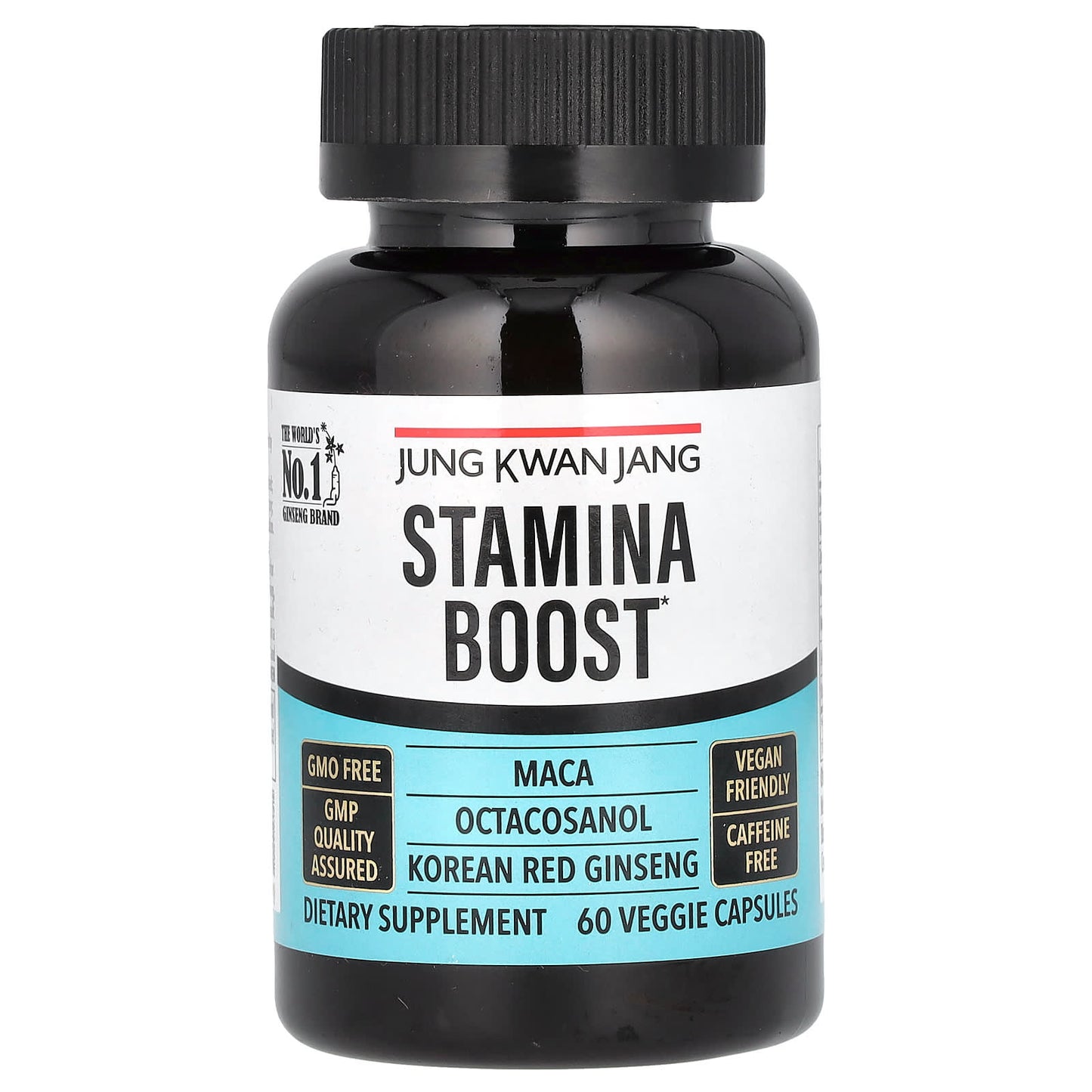 CheongKwanJang-Stamina Boost-Caffeine Free-60 Veggie Capsules