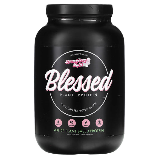 Blessed-Plant Protein-Strawberry Mylk-2.1 lb (948 g)