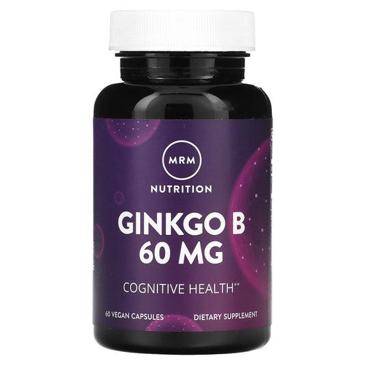 MRM Nutrition-Ginkgo B-60 mg-60 Vegan Capsules