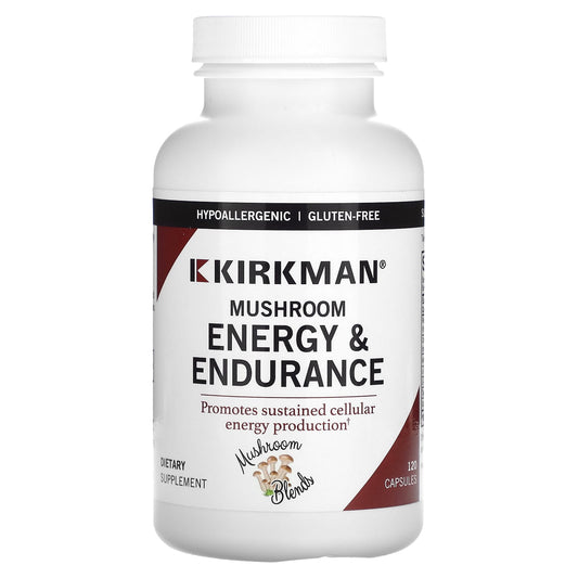 Kirkman Labs-Mushroom-Energy & Endurance-120 Capsules