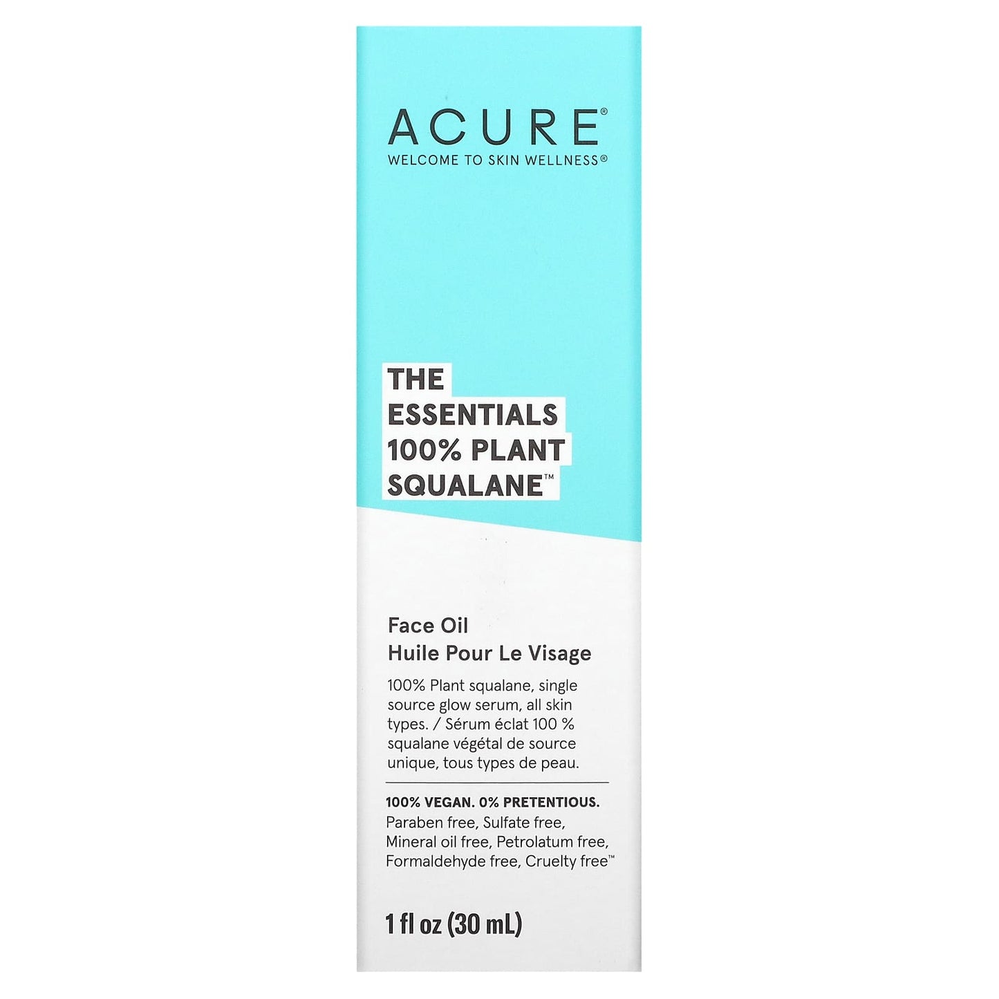 ACURE, The Essentials, 100% Plant Squalane, 1 fl oz (30 ml)