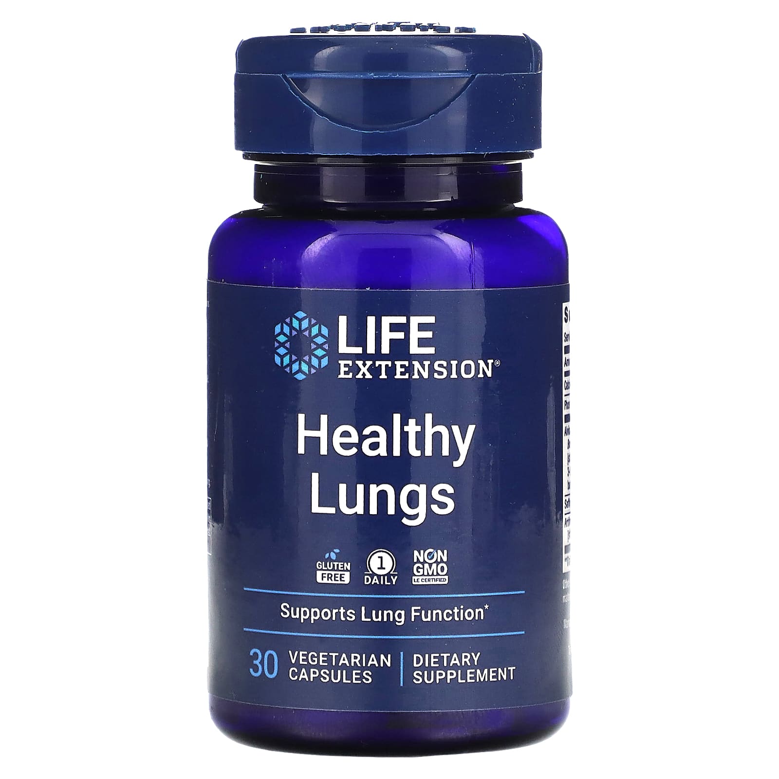 Life Extension-Healthy Lungs-30 Vegetarian Capsules