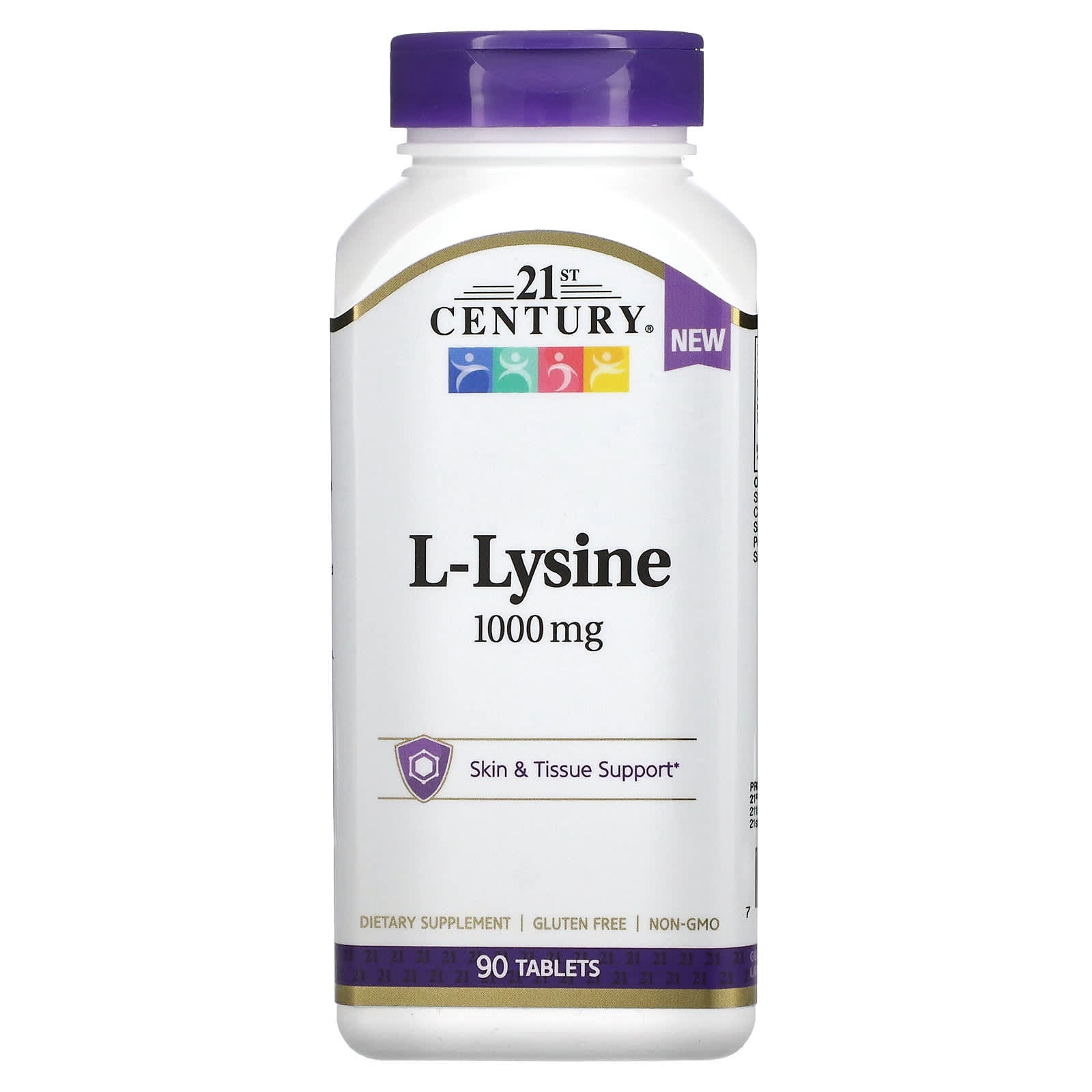 21st Century-L-Lysine-1,000 mg-90 Tablets