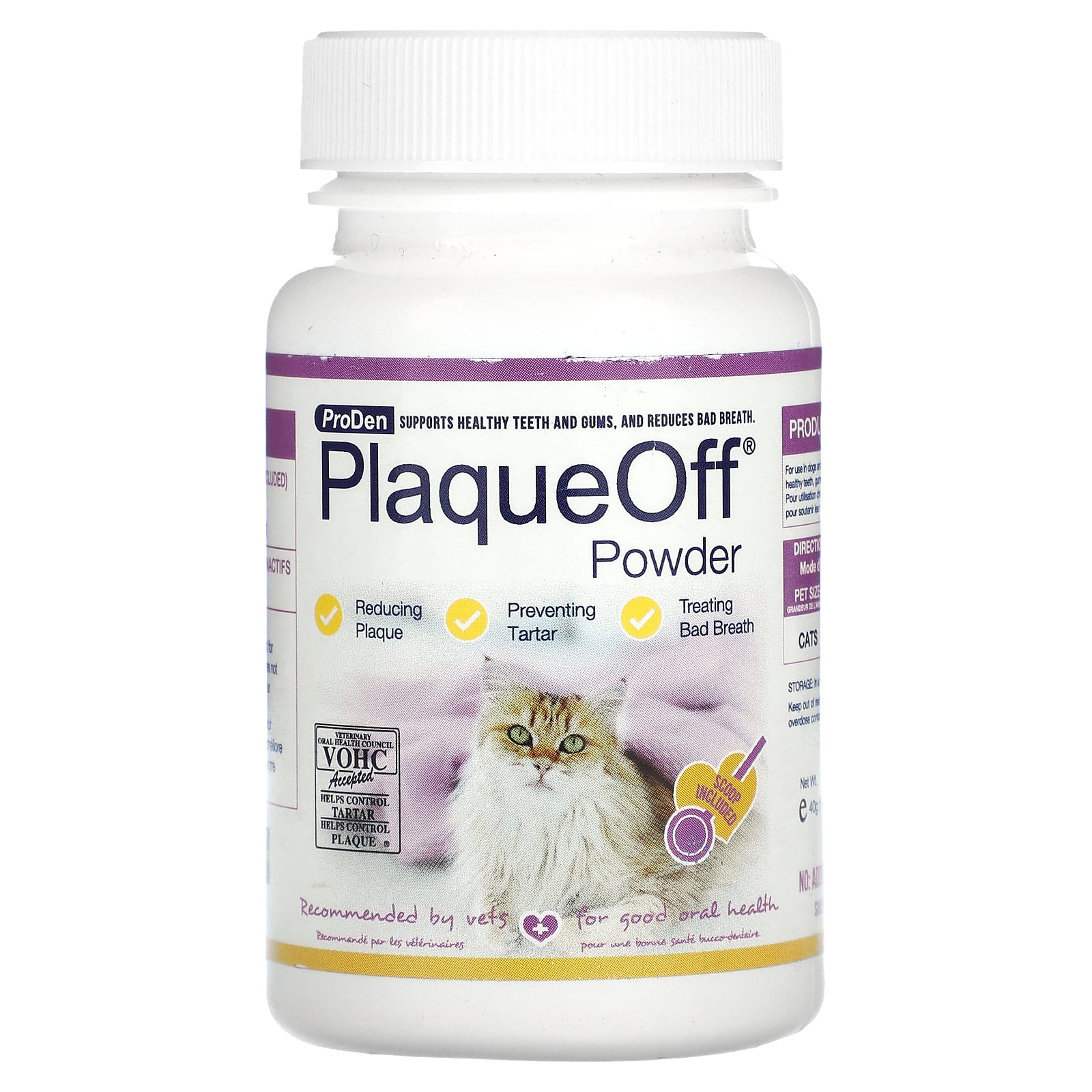 ProDen-PlaqueOff Powder-For Cats-1.4 oz (40 g)