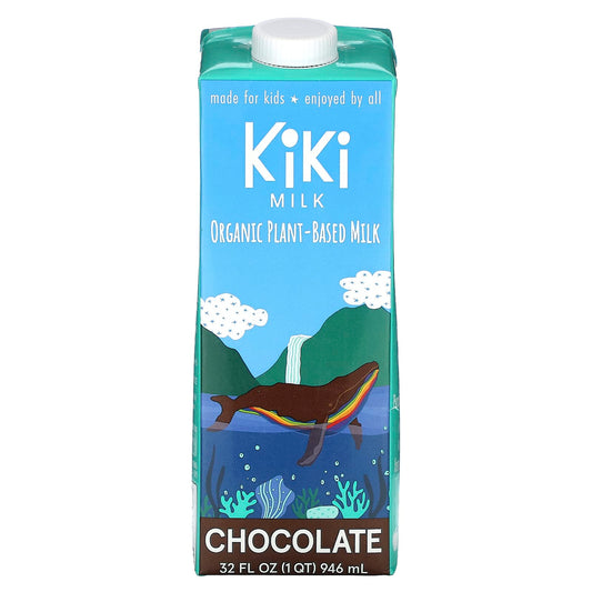 Kiki Milk-Organic Plant-Based Milk-Chocolate-32 fl oz (946 ml)