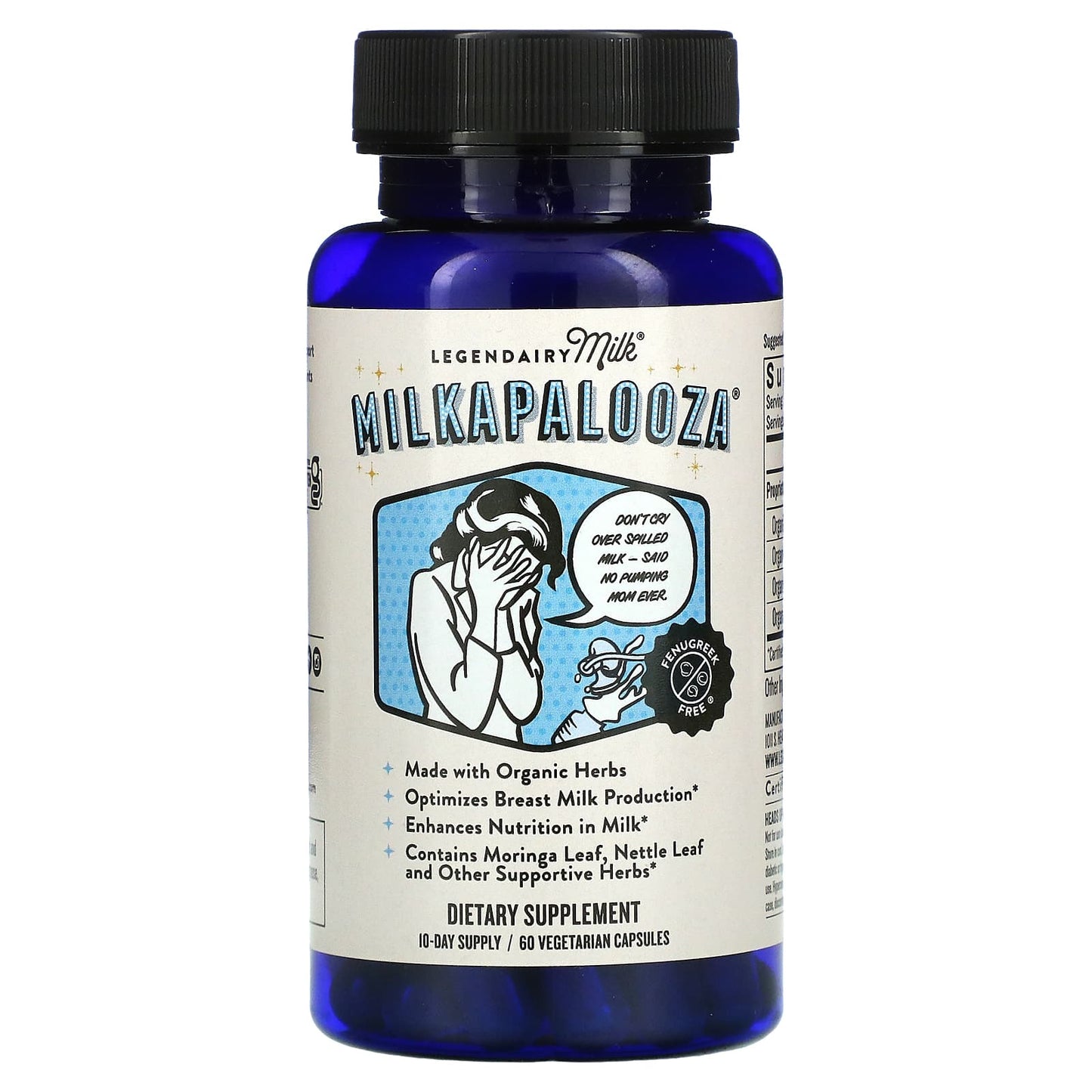 Legendairy Milk-Milkapalooza-60 Vegetarian Capsules