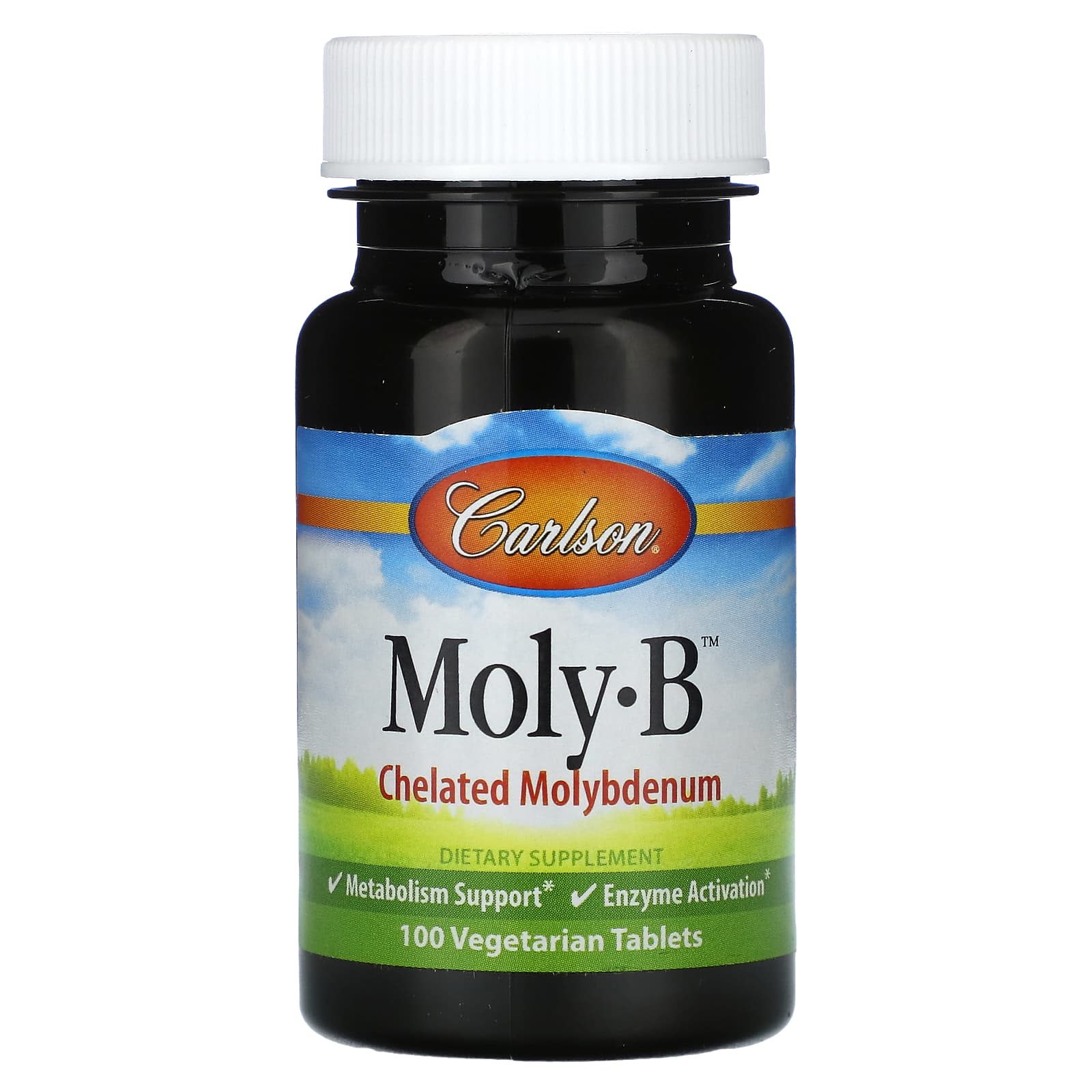 Carlson-Moly-B-100 Vegetarian Tablets