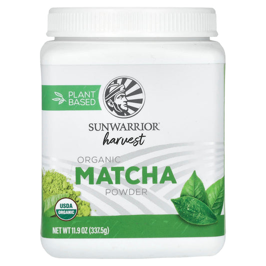 Sunwarrior-Harvest-Organic Matcha Powder-11.9 oz (337.5 g)