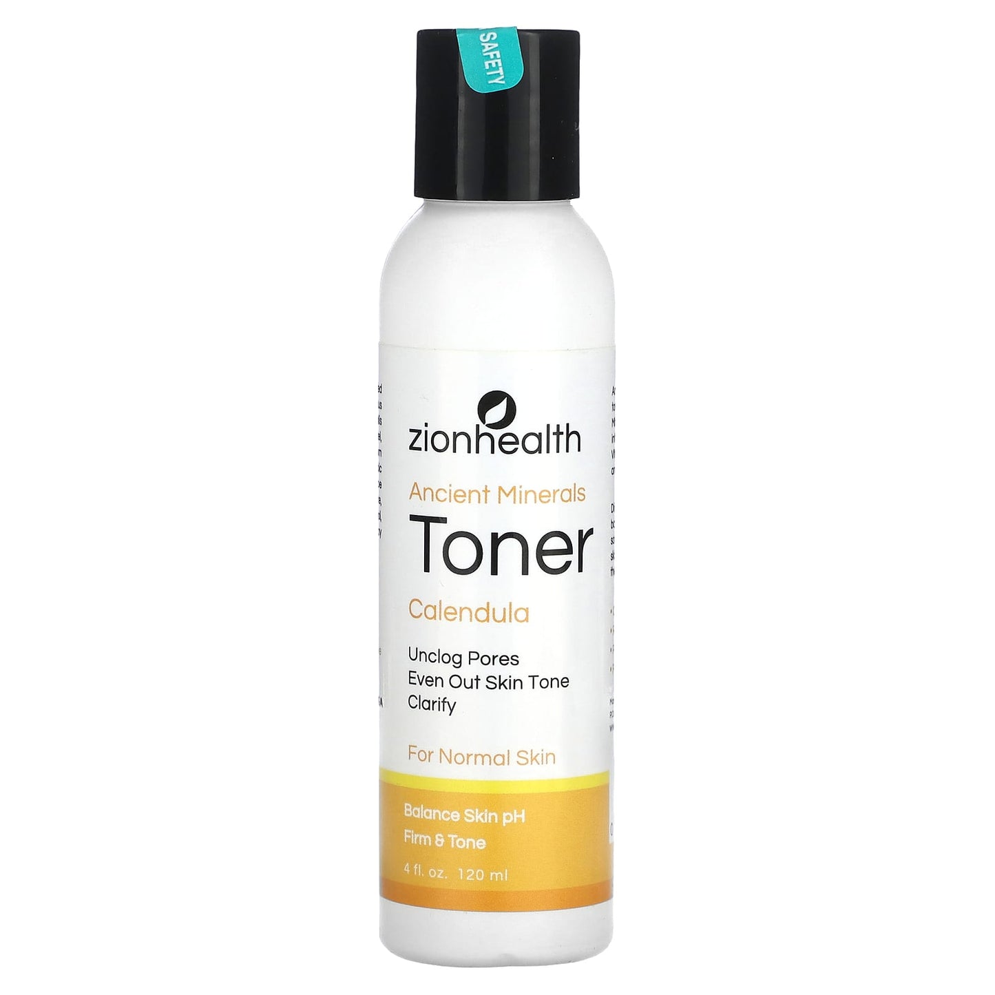 Zion Health-Ancient Minerals Toner-Calendula-4 fl oz (120 ml)