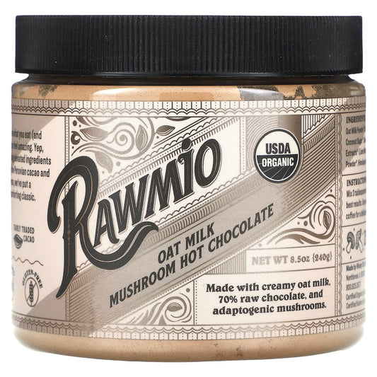 Rawmio-Oat Milk Mushroom Hot Chocolate-8.5 oz (240 g)