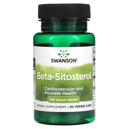 Swanson-Beta-Sitosterol-320 mg-30 Veggie Caps