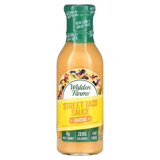 Walden Farms-Street Taco Sauce-Queso-12 fl oz (355 ml)