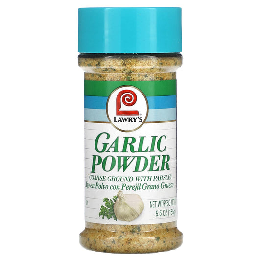 Lawry's-Garlic Powder-Coarse Ground With Parsley-5.5 oz (155 g)