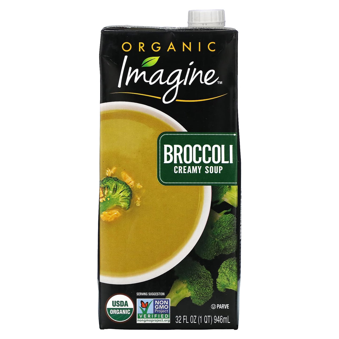 Imagine Soups-Organic Creamy Soup-Broccoli-32 fl oz (946 ml)