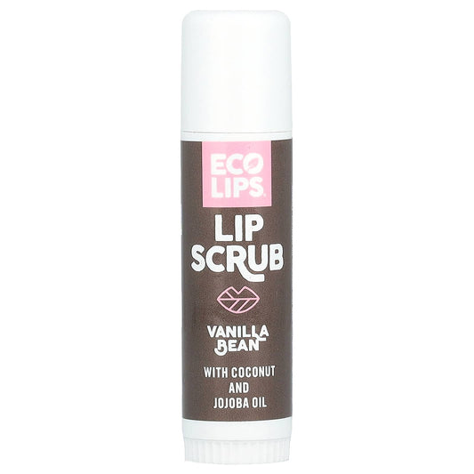 Eco Lips-Lip Scrub-Vanilla Bean-0.56 oz (17 g)