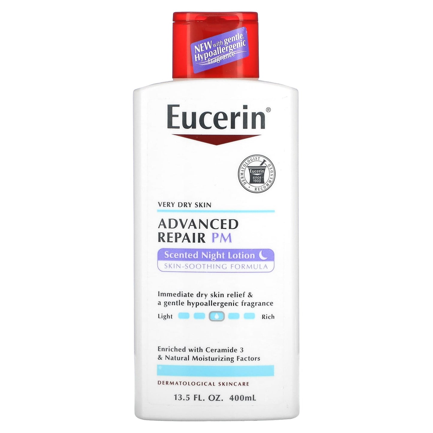 Eucerin-Advanced Repair Lotion-PM-Scented Night-13.5 fl oz (400 ml)