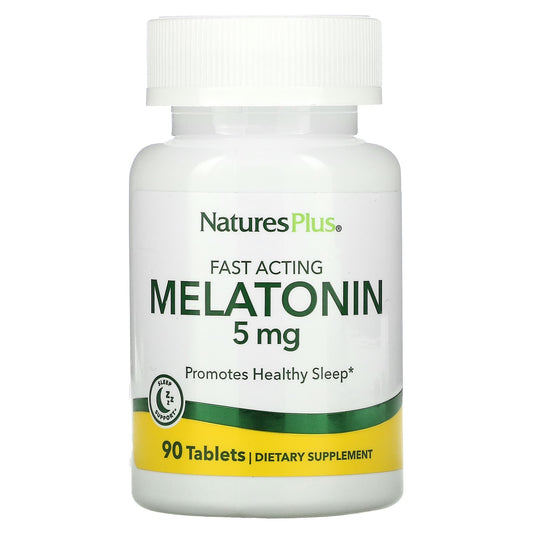 NaturesPlus-Melatonin-5 mg-90 Tablets