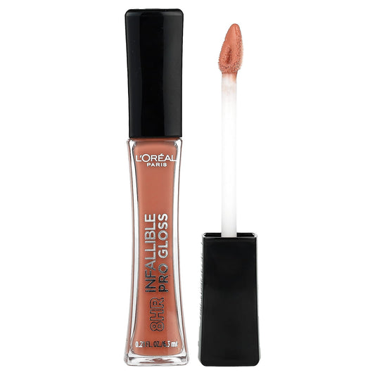 L'Oréal-Infallible-8HR Pro Gloss-815 Barely Nude-0.21 fl oz-(6.3 ml)