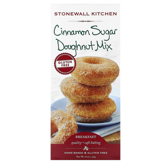 Stonewall Kitchen-Cinnamon Sugar Doughnut Mix-Gluten Free-18 oz (510 g)