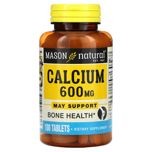 Mason Natural-Calcium-600 mg-100 Tablets