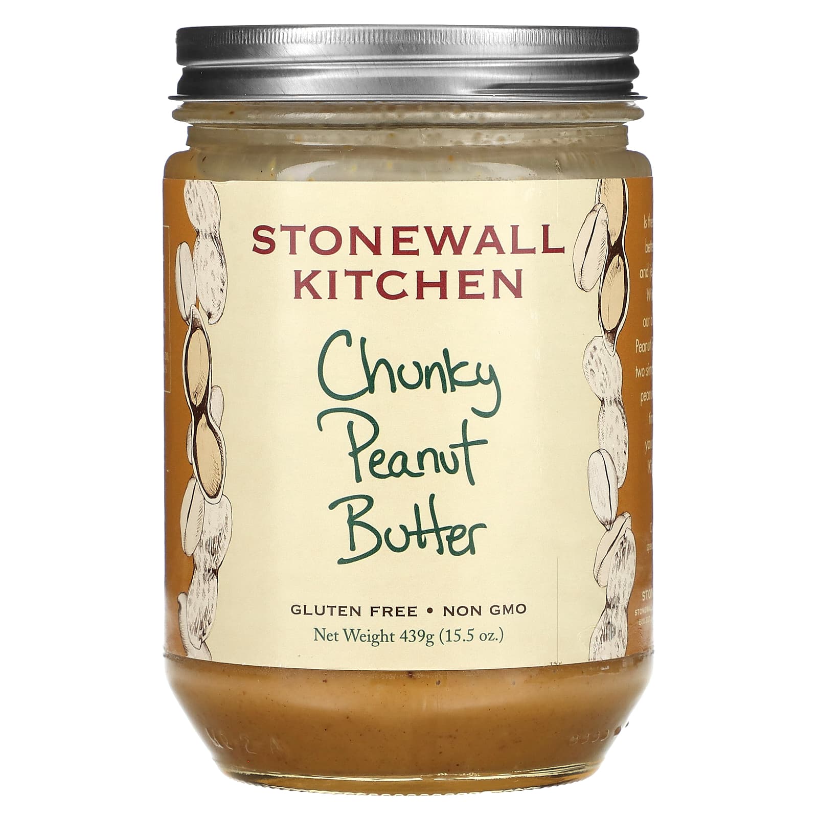 Stonewall Kitchen-Chunky Peanut Butter-15.5 oz (439 g)