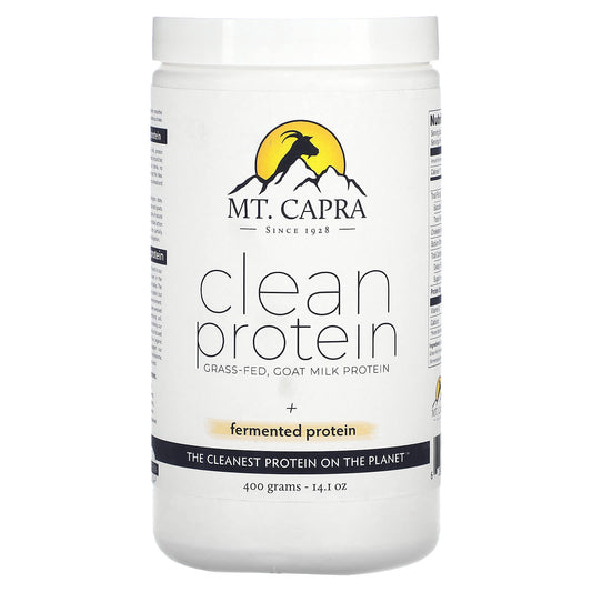 Mt. Capra-Clean Protein + Fermented Protein-14.1 oz (400 g)