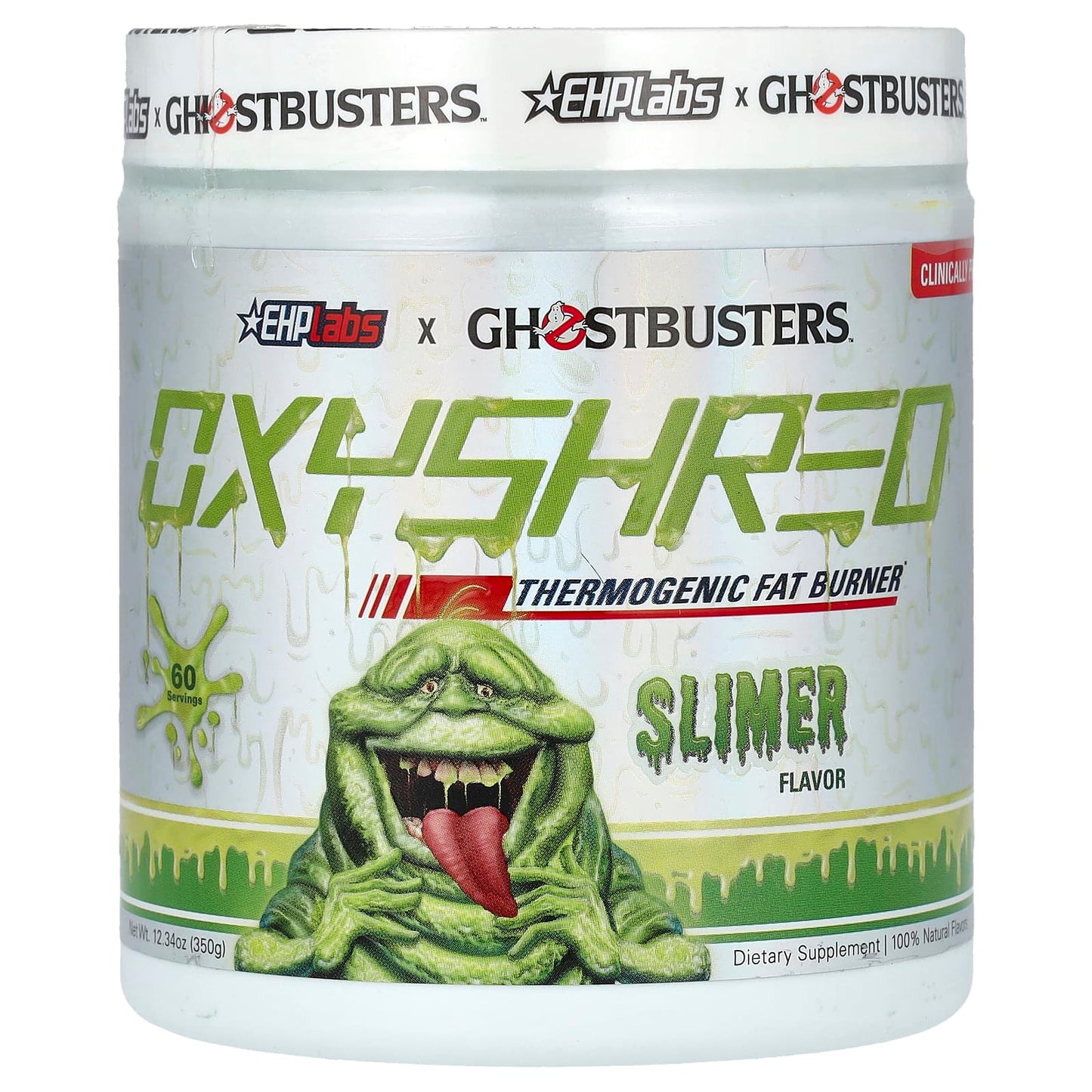 EHPlabs-Ghostbusters-OxyShred-Thermogenic Fat Burner-Slimer-12.34 oz (350 g)