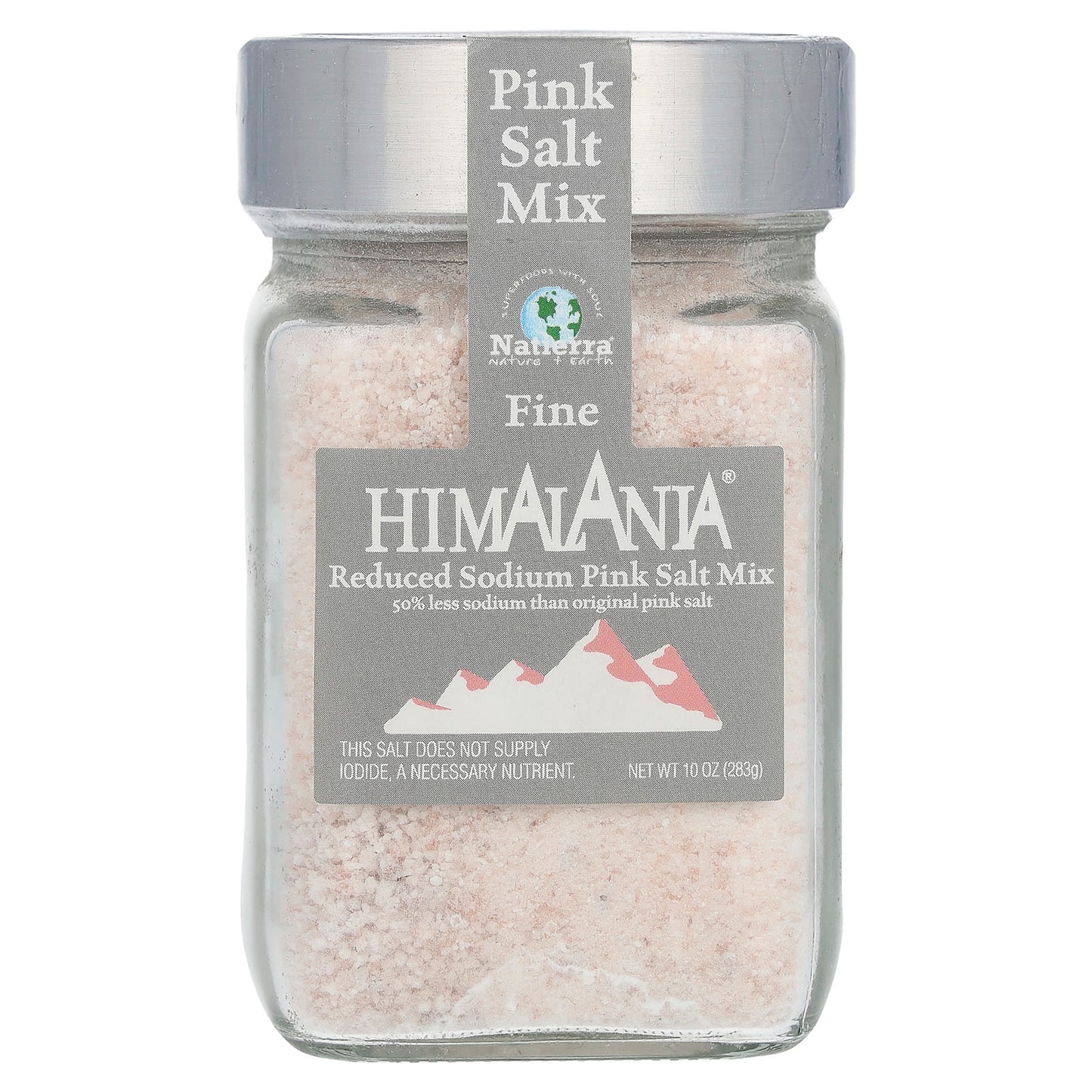 Himalania-Reduced Sodium Pink Salt Mix-Fine-10 oz (283 g)