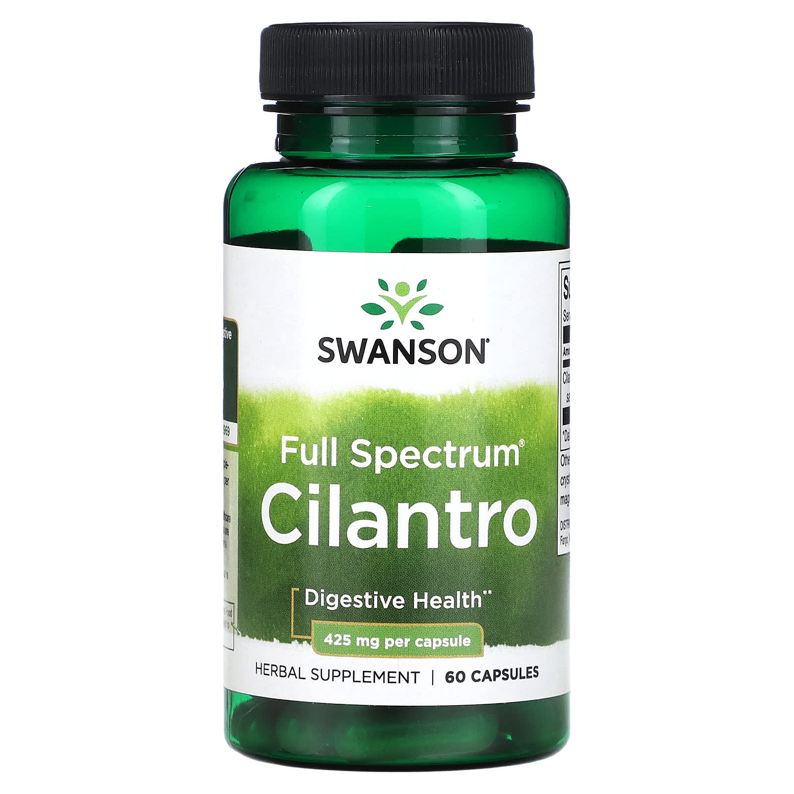 Swanson-Full Spectrum Cilantro-425 mg-60 Capsules