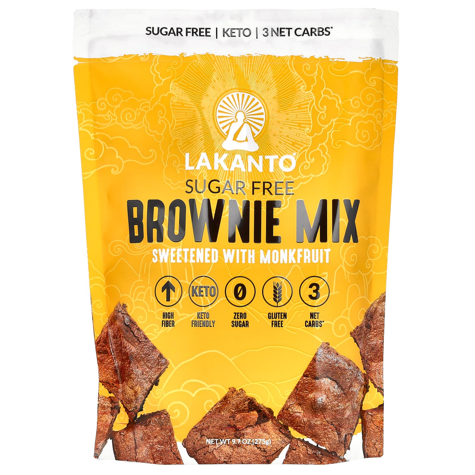 Lakanto-Brownie Mix-Sugar Free-9.7 oz (275 g)