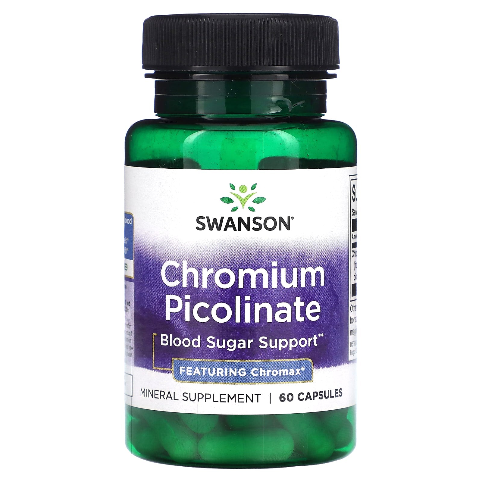 Swanson-Chromium Picolinate-60 Capsules