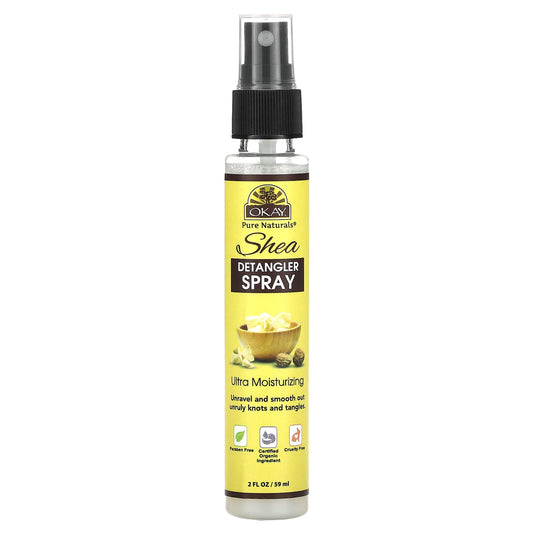 Okay Pure Naturals-Shea Detangler Spray-2 fl oz (59 ml)