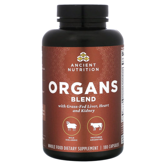 Ancient Nutrition-Organs Blend-180 Capsules