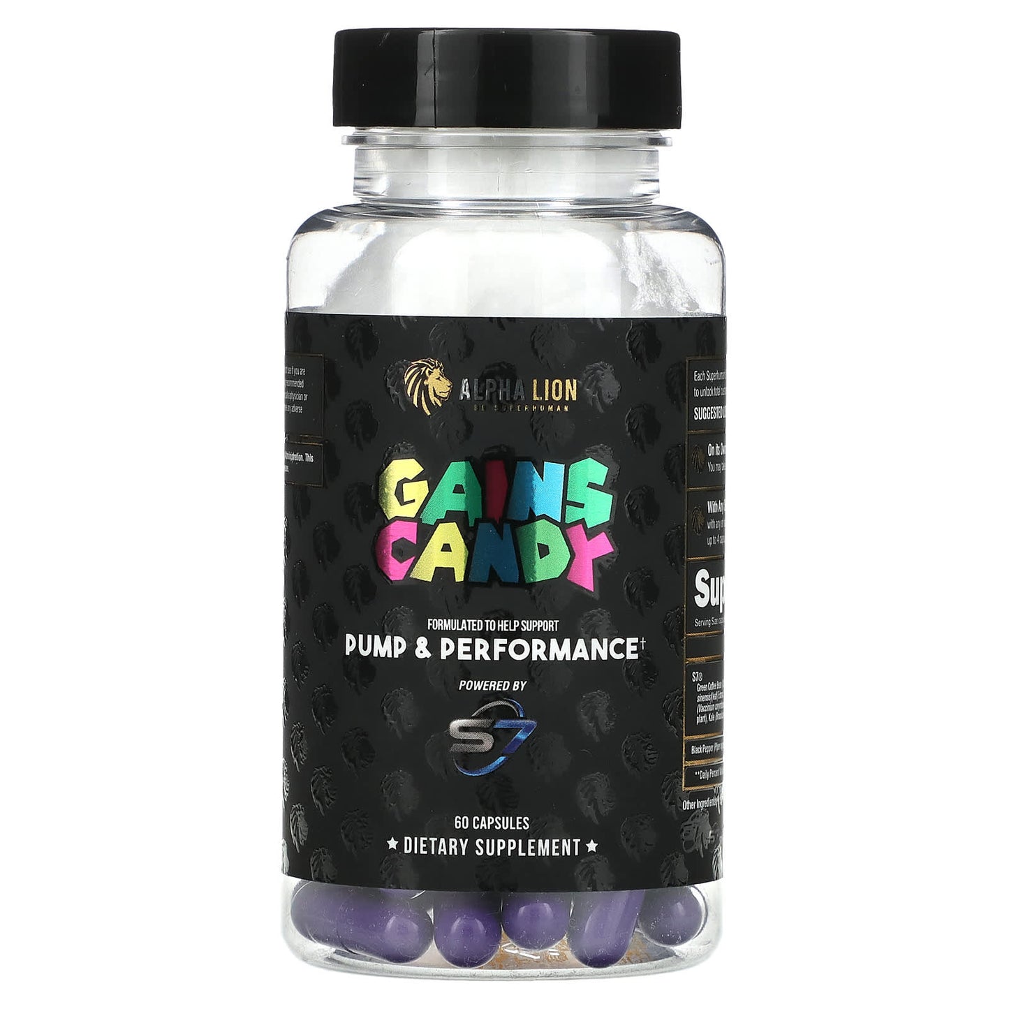 ALPHA LION-Gains Candy-S7-60 Capsules