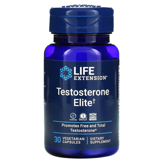 Life Extension-Testosterone Elite-30 Vegetarian Capsules