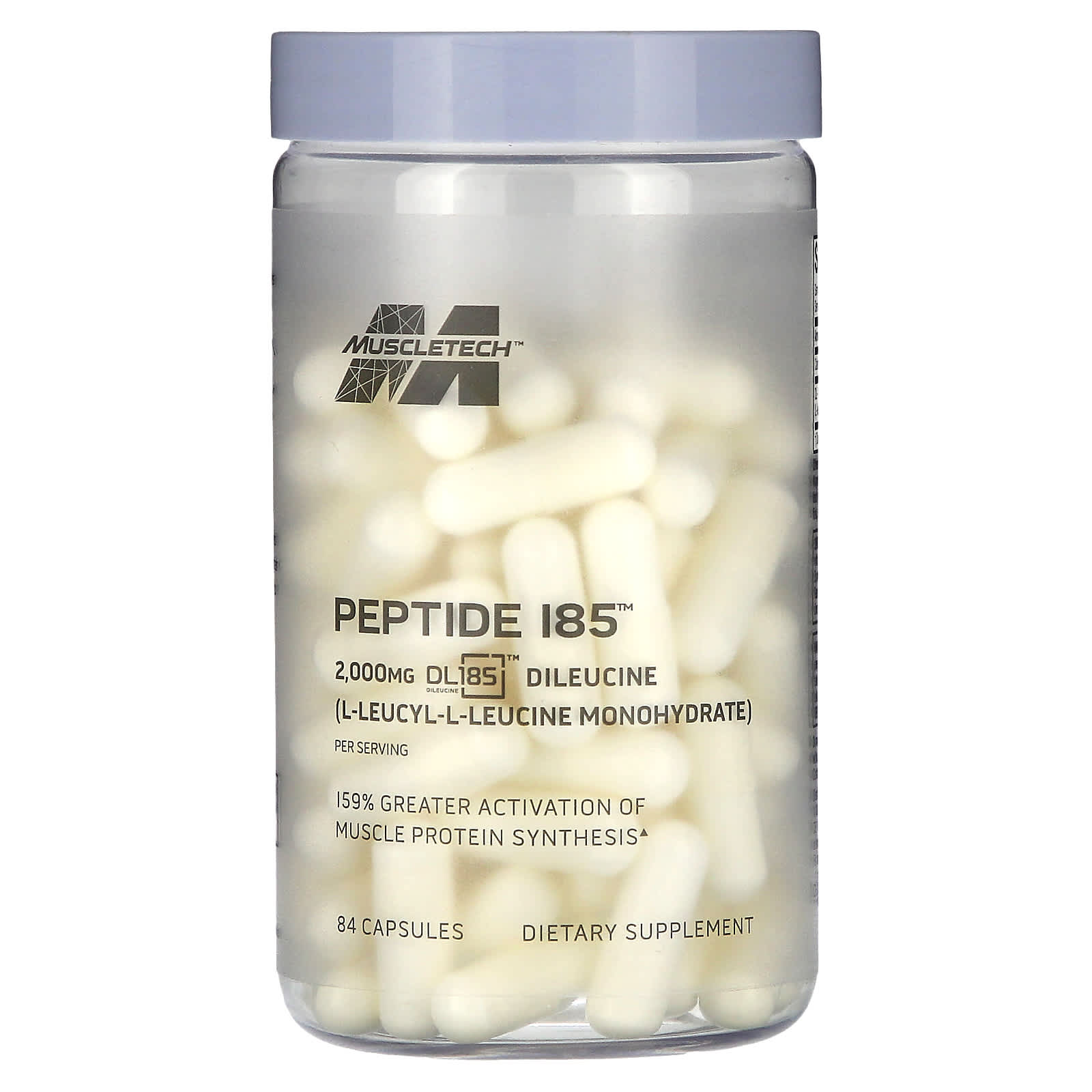 MuscleTech-Peptide 185-2,000 mg-84 Capsules (666 mg per Capsule)