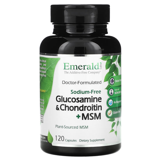 Emerald Laboratories-Glucosamine & Chondroitin + MSM-120 Capsules