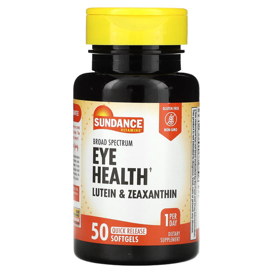 Sundance Vitamins-Broad Spectrum Eye Health-50 Quick Release Softgels