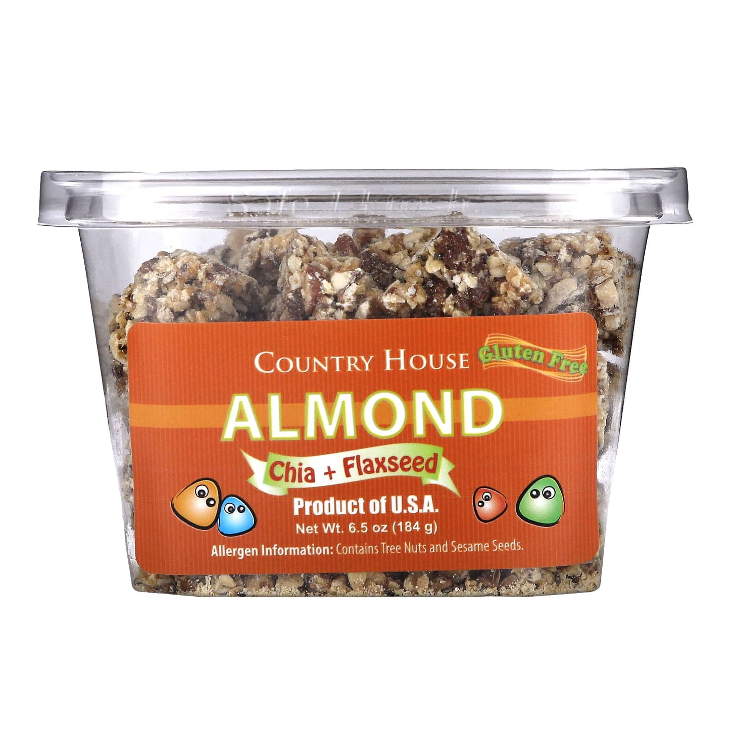 Country House-Almond-Chia + Flaxseed -6.5 oz (184 g)